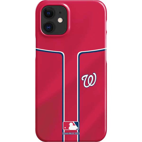 MLB Washington Nationals Alternate Jersey iPhone 12 Mini Lite Case