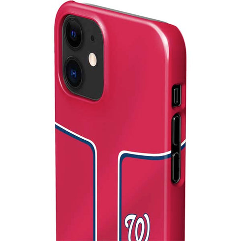 MLB Washington Nationals Alternate Jersey iPhone 12 Mini Lite Case