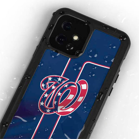 MLB Washington Nationals Alternate Jersey iPhone 12 Mini Waterproof Case