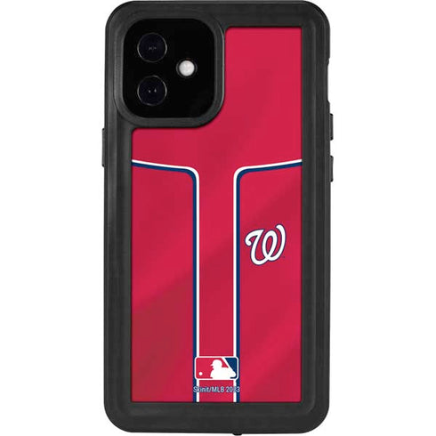 MLB Washington Nationals Alternate Jersey iPhone 12 Mini Waterproof Case