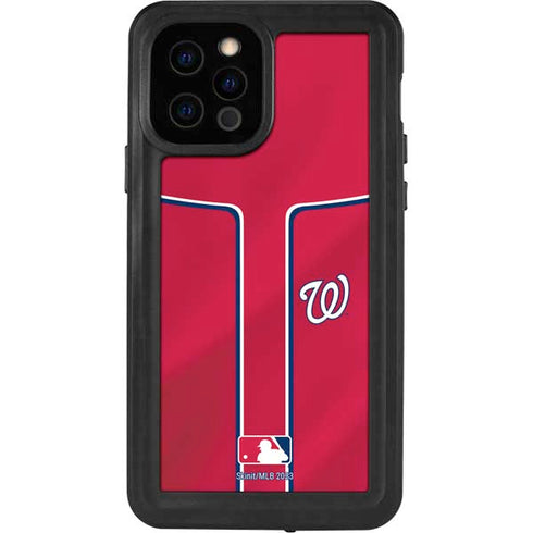 MLB Washington Nationals Alternate Jersey iPhone 12 Pro Waterproof Case