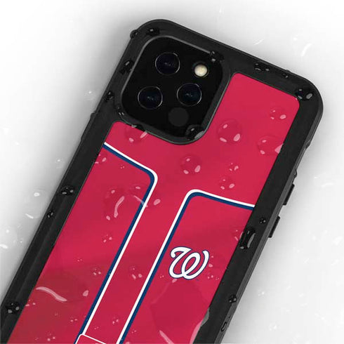 MLB Washington Nationals Alternate Jersey iPhone 12 Pro Waterproof Case