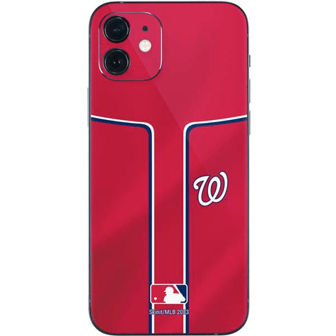MLB Washington Nationals Alternate Jersey iPhone 12 Skin