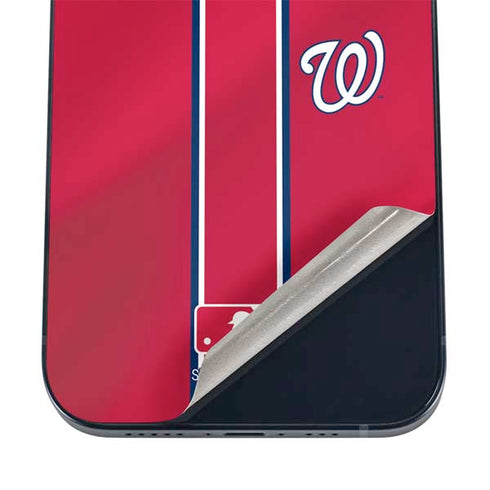MLB Washington Nationals Alternate Jersey iPhone 12 Skin