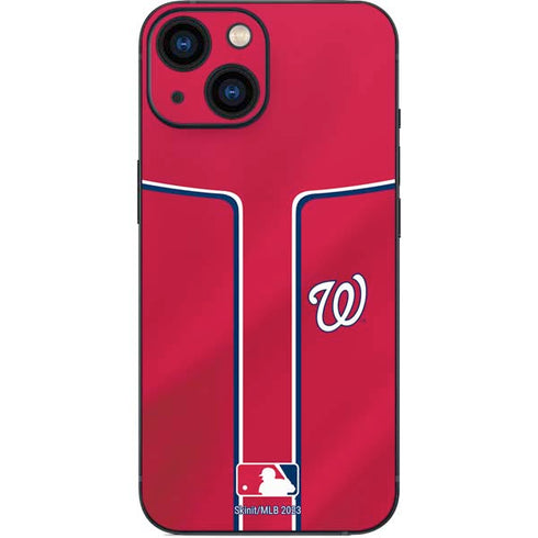 MLB Washington Nationals Alternate Jersey iPhone 13 Mini Skin