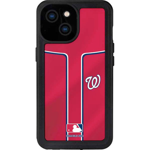MLB Washington Nationals Alternate Jersey iPhone 13 Mini Waterproof Case
