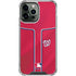 MLB Washington Nationals Alternate Jersey iPhone 13 Pro Max Clear Case
