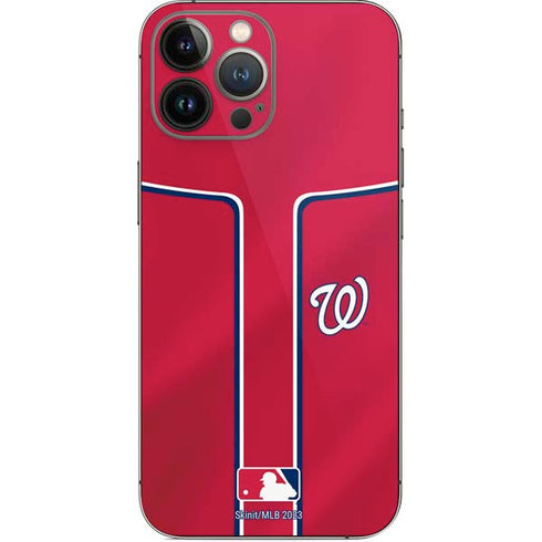 MLB Washington Nationals Alternate Jersey iPhone 13 Pro Max Skin