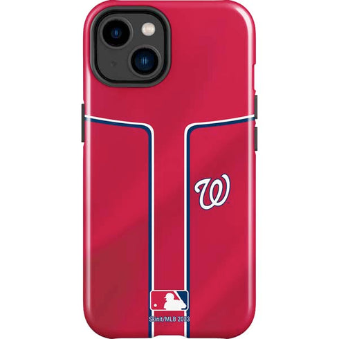 MLB Washington Nationals Alternate Jersey iPhone 14 Plus Impact Case