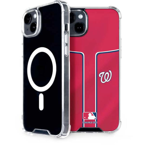 MLB Washington Nationals Alternate Jersey iPhone 15 Plus MagSafe Case