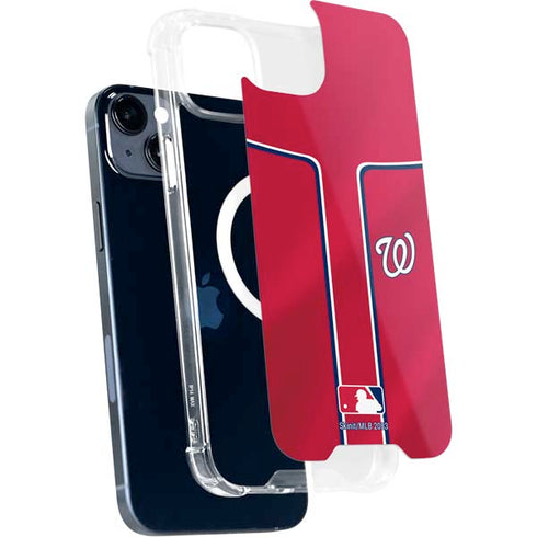 MLB Washington Nationals Alternate Jersey iPhone 14 Plus MagSafe Case