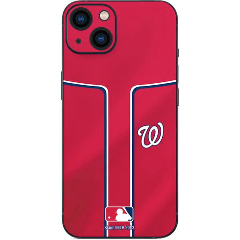 MLB Washington Nationals Alternate Jersey iPhone 14 Plus Skin