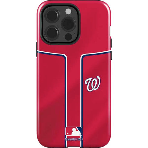 MLB Washington Nationals Alternate Jersey iPhone 15 Pro Impact Case