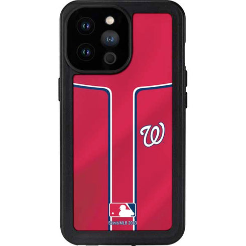 MLB Washington Nationals Alternate Jersey iPhone 14 Pro Max Waterproof Case