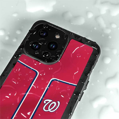 MLB Washington Nationals Alternate Jersey iPhone 14 Pro Max Waterproof Case