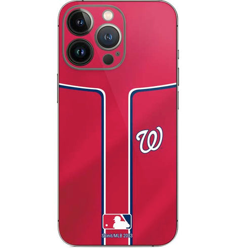 MLB Washington Nationals Alternate Jersey iPhone 14 Pro Skin