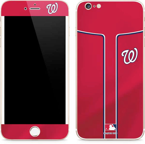 MLB Washington Nationals Alternate Jersey iPhone 6/6s Plus Skin