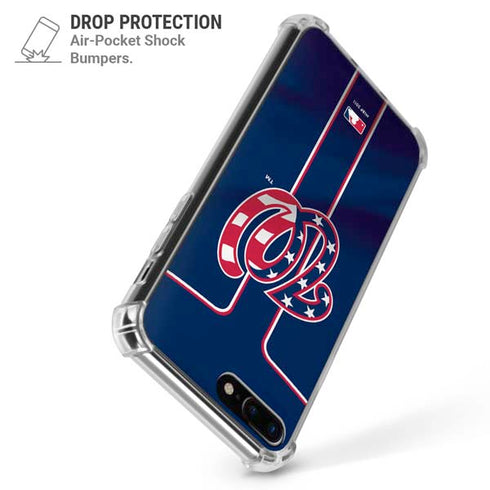 MLB Washington Nationals Alternate Jersey iPhone 7/8 Plus Clear Case