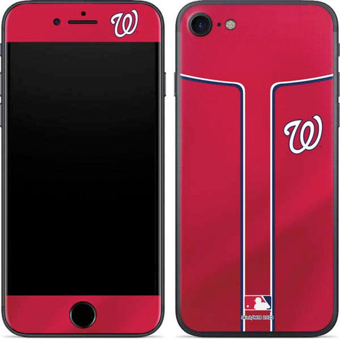 MLB Washington Nationals Alternate Jersey iPhone 8 Skin