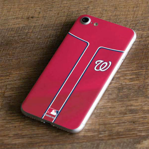 MLB Washington Nationals Alternate Jersey iPhone 8 Skin