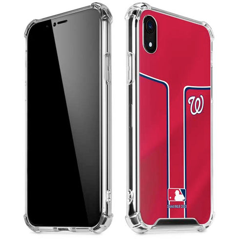 MLB Washington Nationals Alternate Jersey iPhone XR Clear Case