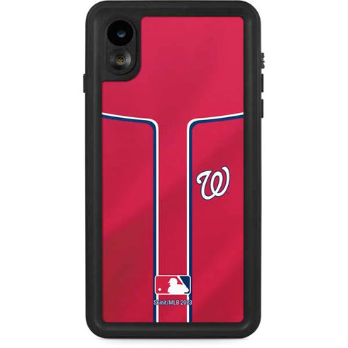 MLB Washington Nationals Alternate Jersey iPhone XR Waterproof Case