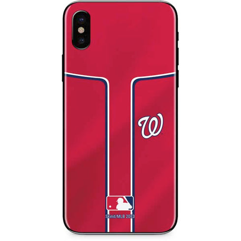 MLB Washington Nationals Alternate Jersey iPhone XS Max Skin