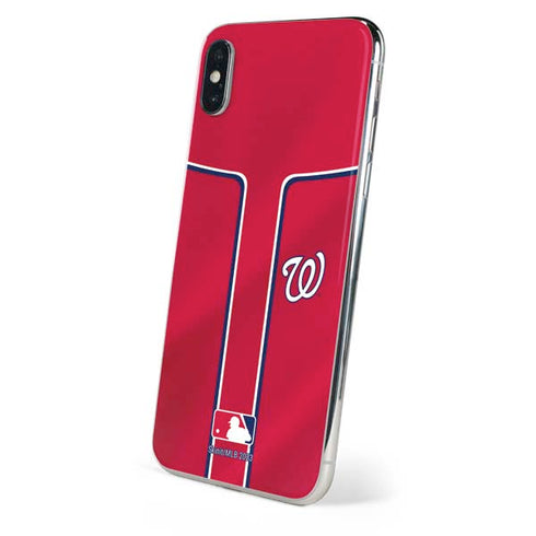 MLB Washington Nationals Alternate Jersey iPhone XS Max Skin