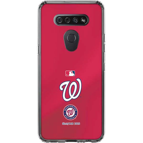 MLB Washington Nationals Alternate Jersey LG K51/Q51 Clear Case