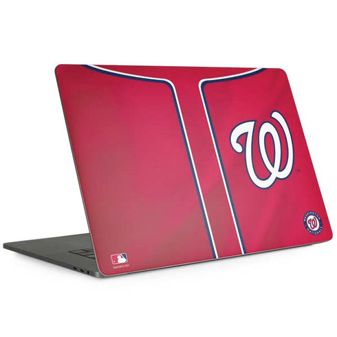 MLB Washington Nationals Alternate Jersey Apple MacBook Pro 15-inch Skin