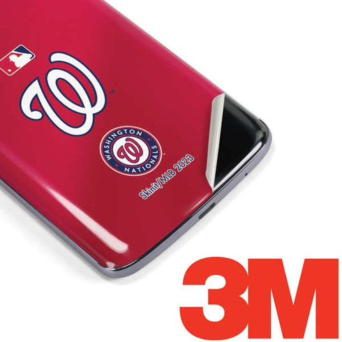 MLB Washington Nationals Alternate Jersey Moto E5 Plus Skin