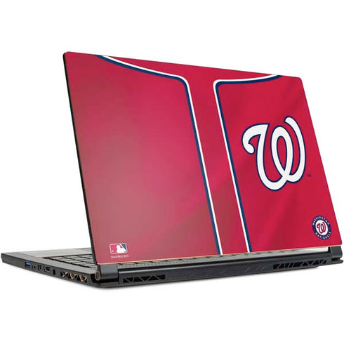MLB Washington Nationals Alternate Jersey MSI GS65 Stealth Laptop Skin