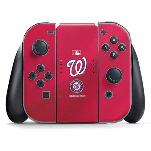 MLB Washington Nationals Alternate Jersey Nintendo Switch (2017-2021) Joy-Con Controller Skin
