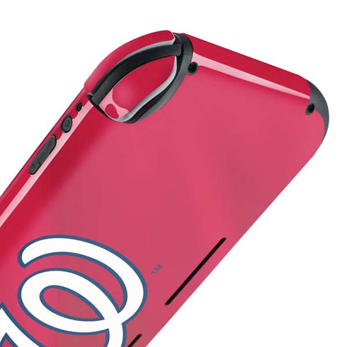 MLB Washington Nationals Alternate Jersey Nintendo Switch Lite Skin