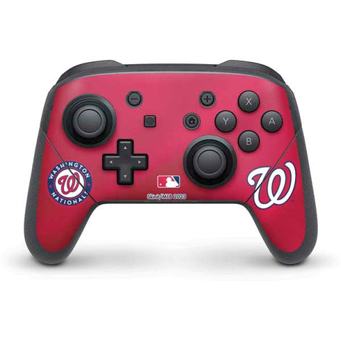 MLB Washington Nationals Alternate Jersey Nintendo Switch Pro Controller Skin