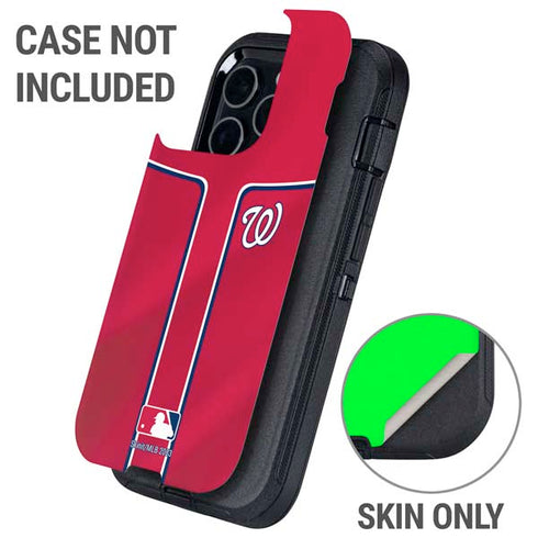 MLB Washington Nationals Alternate Jersey Otterbox Defender iPhone Skin