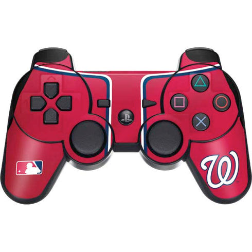 MLB Washington Nationals Alternate Jersey PS3 Dual Shock wireless controller Skin