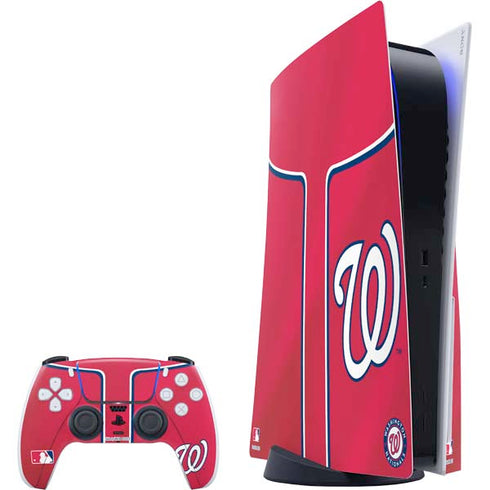 MLB Washington Nationals Alternate Jersey PS5 Bundle Skin