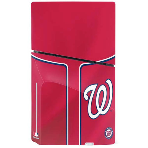 MLB Washington Nationals Alternate Jersey PS5 Slim Disk Console Skin