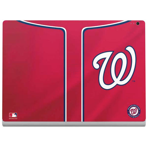 MLB Washington Nationals Alternate Jersey Surface Book 2 13.5in Skin