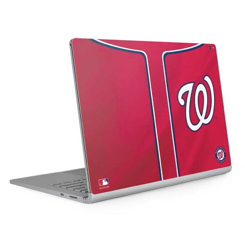 MLB Washington Nationals Alternate Jersey Surface Book 2 15in Skin