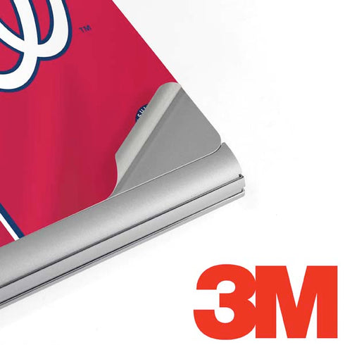 MLB Washington Nationals Alternate Jersey Surface Book 2 15in Skin