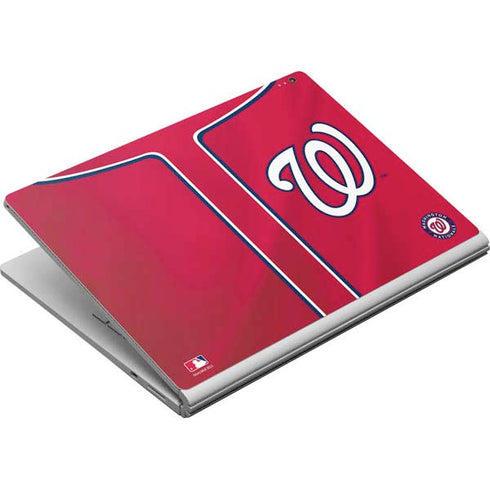 MLB Washington Nationals Alternate Jersey Surface Book Skin