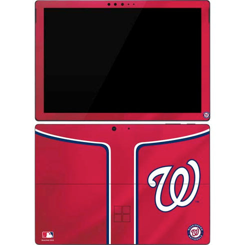 MLB Washington Nationals Alternate Jersey Surface Pro 7 Skin