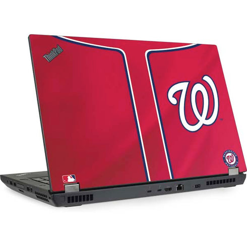 MLB Washington Nationals Alternate Jersey Lenovo ThinkPad Skin