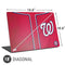 MLB Washington Nationals Alternate Jersey Universal Laptop 18in (14.6 x 10.6in) Skin