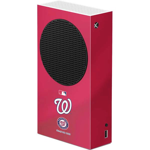 MLB Washington Nationals Alternate Jersey Xbox Series S Console Skin