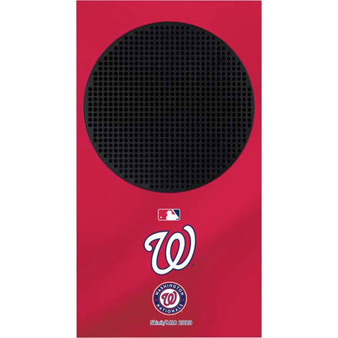MLB Washington Nationals Alternate Jersey Xbox Series S Console Skin