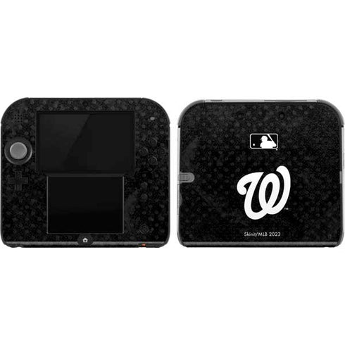 MLB Washington Nationals Dark Wash Nintendo 2DS Skin