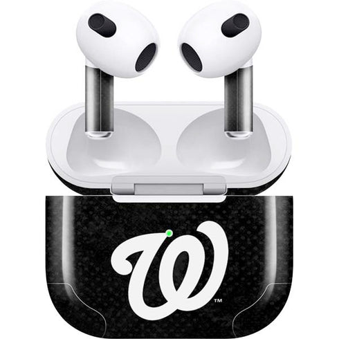 MLB Washington Nationals Dark Wash Apple AirPods (3rd Gen 2021) Skin